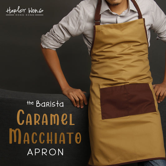 The Barista: Caramel Macchiato Apron